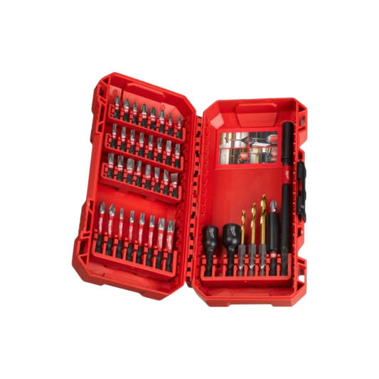 Milwaukee Shockwave Bit Set 40 tlg Werkzeug Bohrer Torx Hex 1/4" T15-T40 PH1 PH2