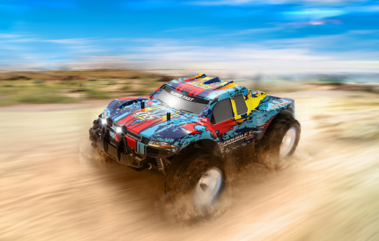 Buggy off-road Monstertruck 1:18 Ferngesteuert Fernbedienung RC 4x4 20km/h Speed