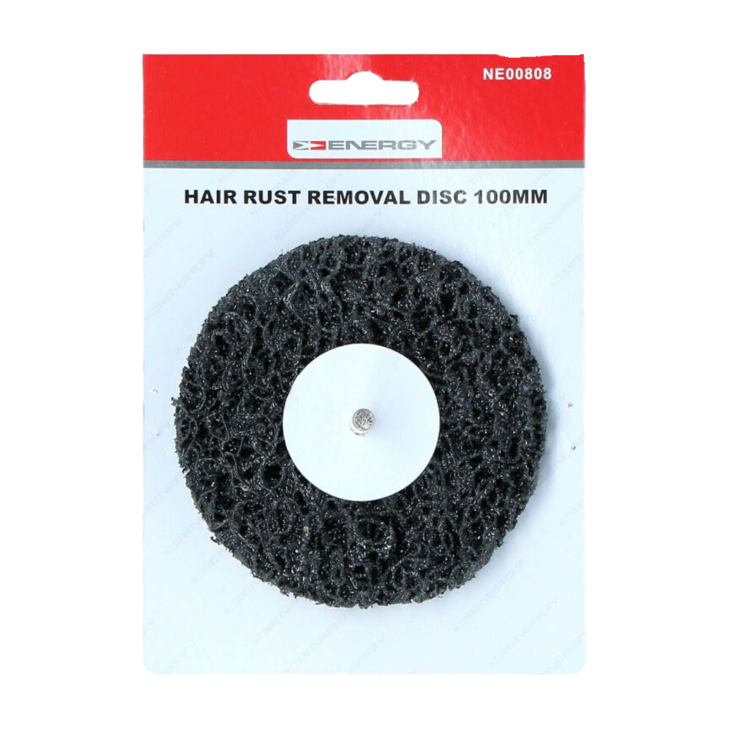 ENERGY Rostentferner-Scheibe, 100mm, Schwarz, Stiftdurchmesser 6mm, NE00808
