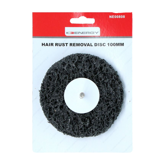 ENERGY Rostentferner-Scheibe, 100mm, Schwarz, Stiftdurchmesser 6mm, NE00808