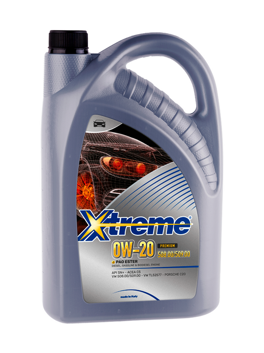 5L 0W-20 Motoröl für VW 508.00/509.00 TL52577 Porsche C20 C5 SN+ Diesel Benzin