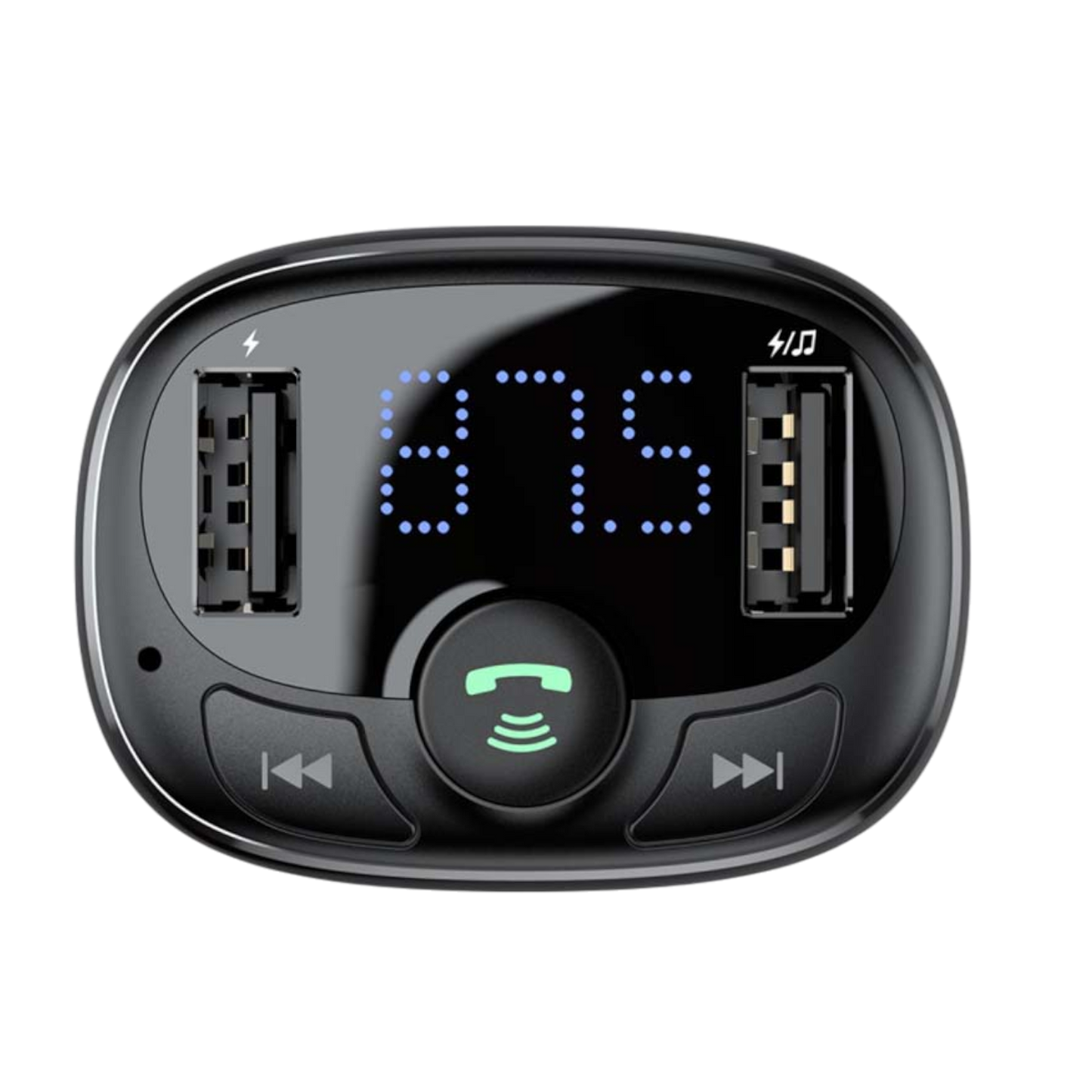 FM Transmitter Auto Radio Adapter Ladegerät 2x USB Bluetooth Zigarettenanzünder