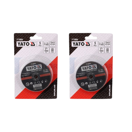 10x Mini Trennscheiben 75 mm Metall Stahl Flexscheiben Luftdruck-Winkelschleifer