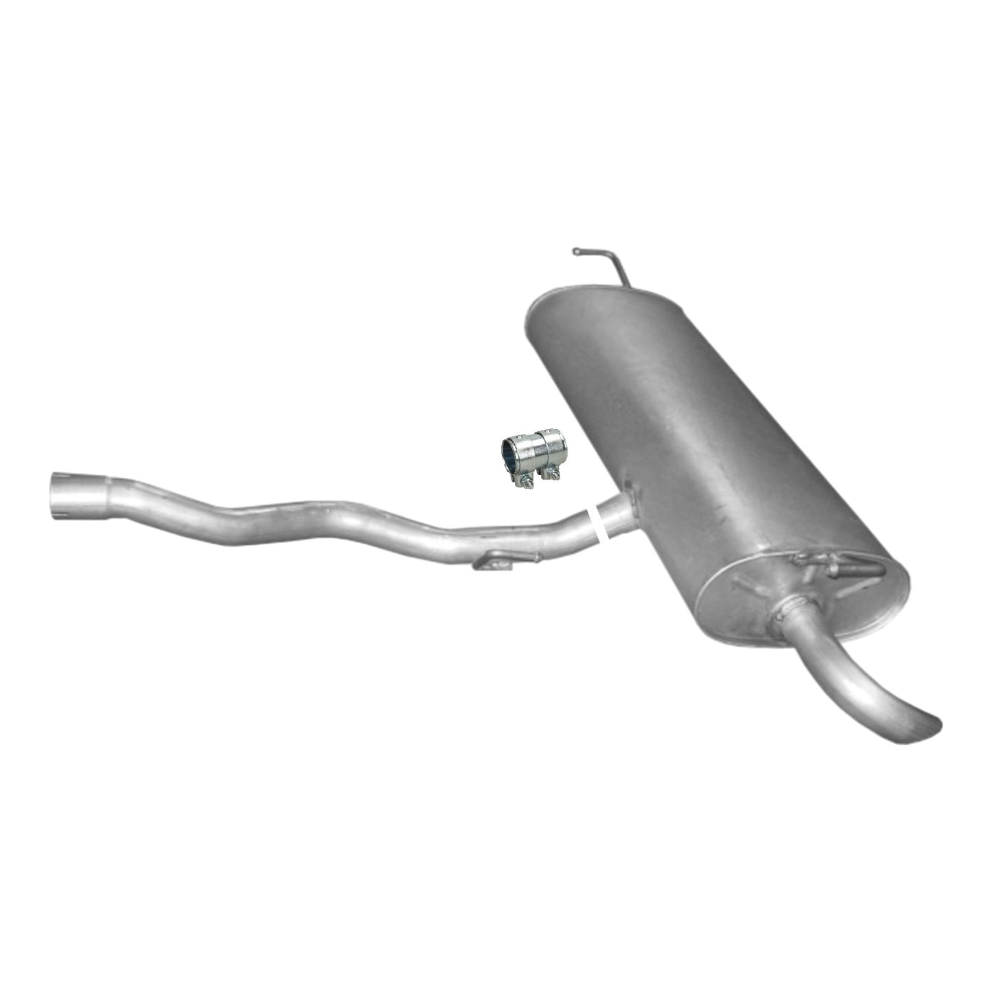 Field silencer Endpuff exhaust for Nissan Qashqai +2 I J10 1.5dci 07-13