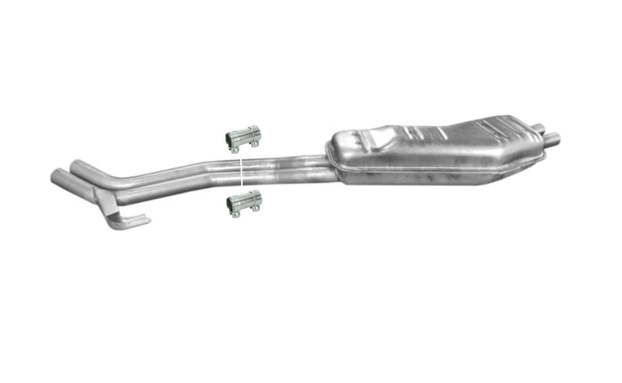 Final absorber Endpuff exhaust BMW 5 Series Touring E34 525 I IX 24V