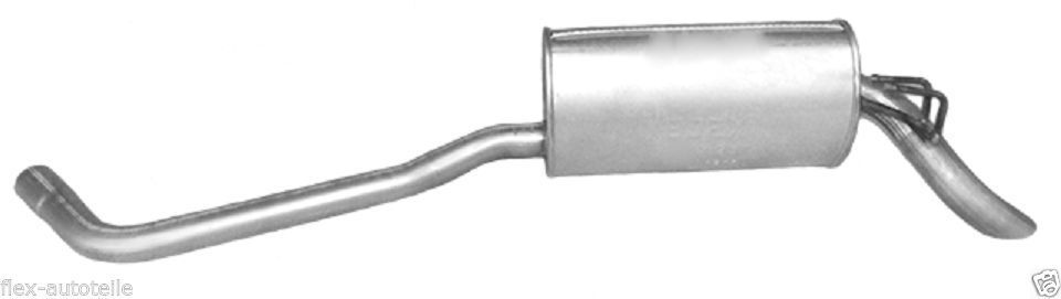 Auspuff hinten Endschalldämpfer Endtopf Lancia Y 1,2 16V 188A5.000 840A3.000