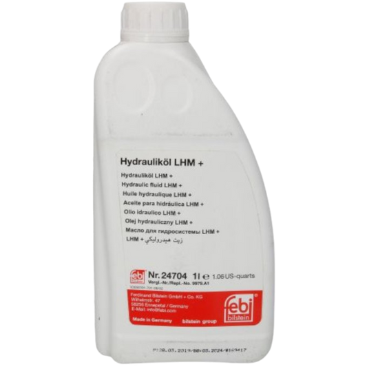 1L Febi LHM+ Zentralhydrauliköl Grün Peugeot Fiat Citroen Fahrwerk Servolenkung