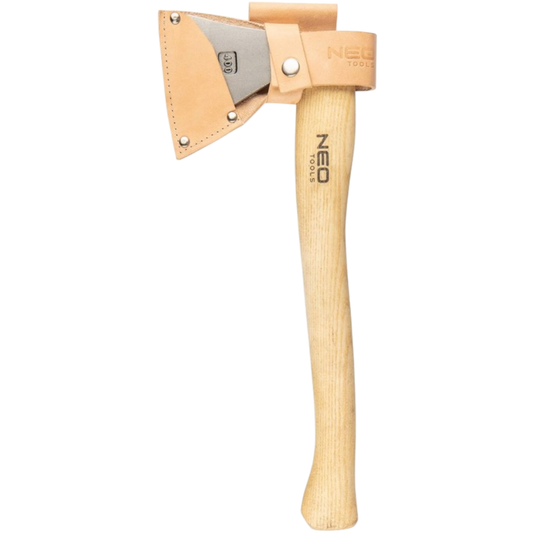 Freizeitbeil Axt 400g Holster Eschenstiel Camping Zelten Lagerfeuer Mini Outdoor