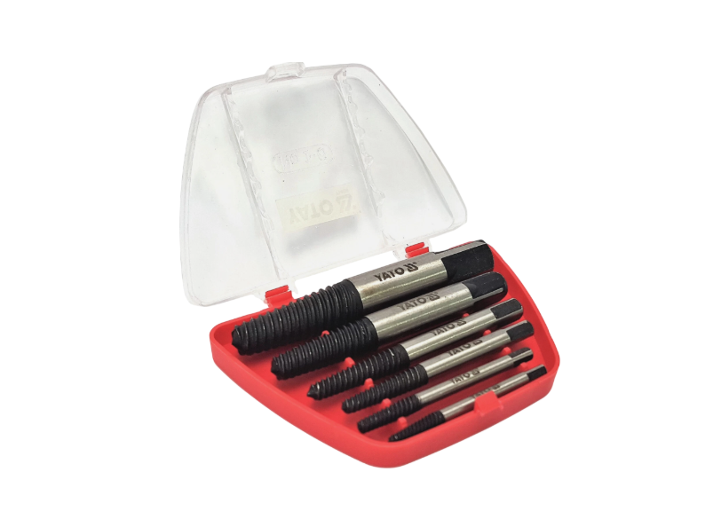Linksausdreher Linksdreher Schraubenausdreher abgerissen Werkzeug Set 6 tlg