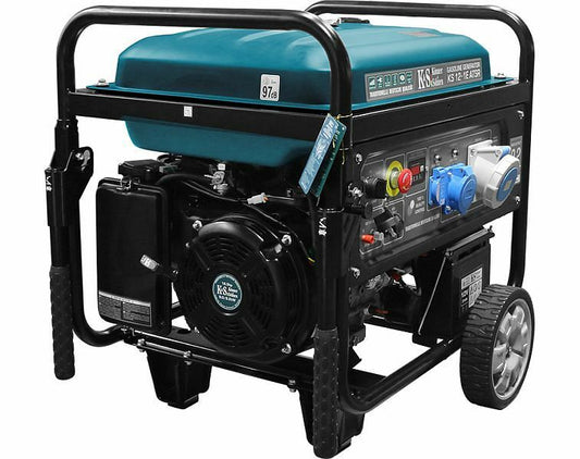 KS12ATSR-1E Stromerzeuger Generator Benzin Notstromaggregat 9,2KW E-Start 18,5PS