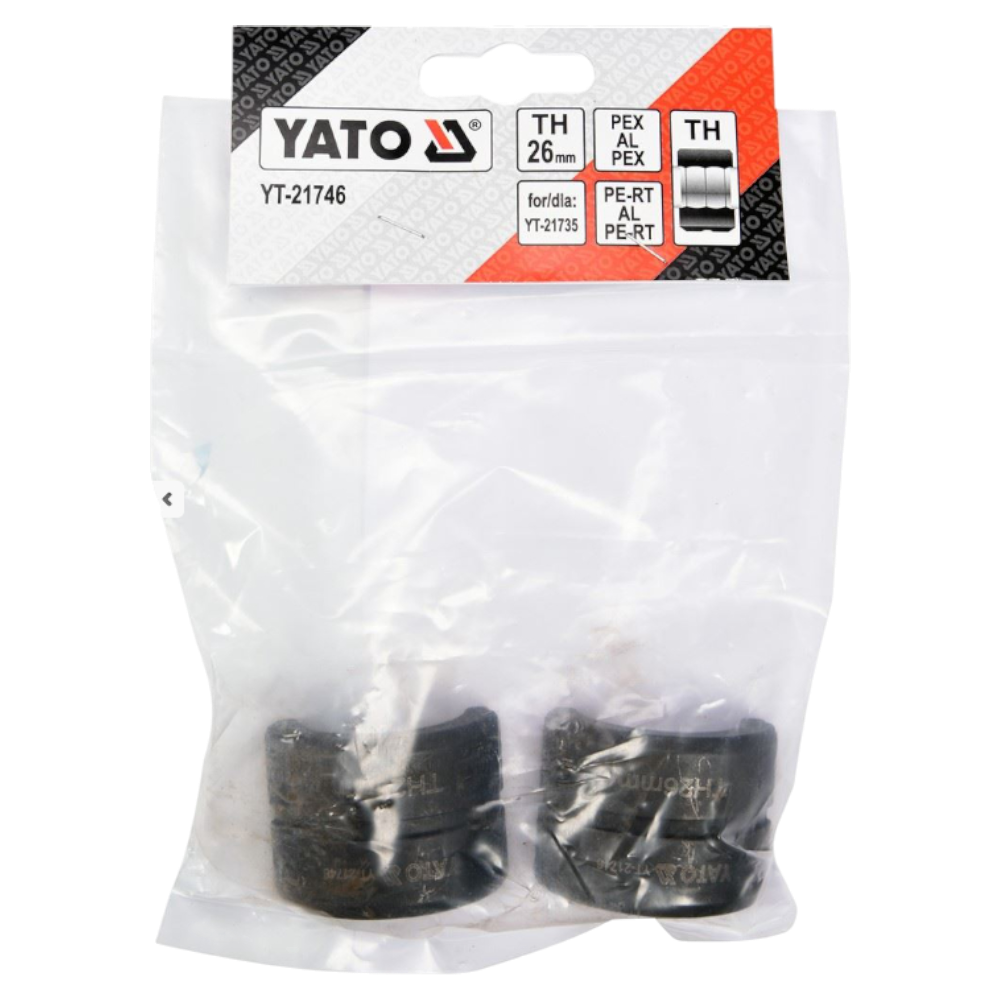 Adapter Crimpzange 26mm Ersatzbacken Rohrverbinder für U-Rohr TYP TH Carbonstahl