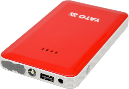 YATO YT-83080 Akku Ladegerät Starthilfe PowerBank JumpStart Funktion 7500mAh
