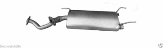 Auspuff mitte Mittelschalldämpfer Mitteltopf Toyota Landcruiser 4,7 V8