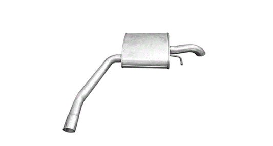 Endschalldämpfer Endtopf Auspuff rechts für Ford Galaxy Mondeo S-Max 2.2 2.3TDCI