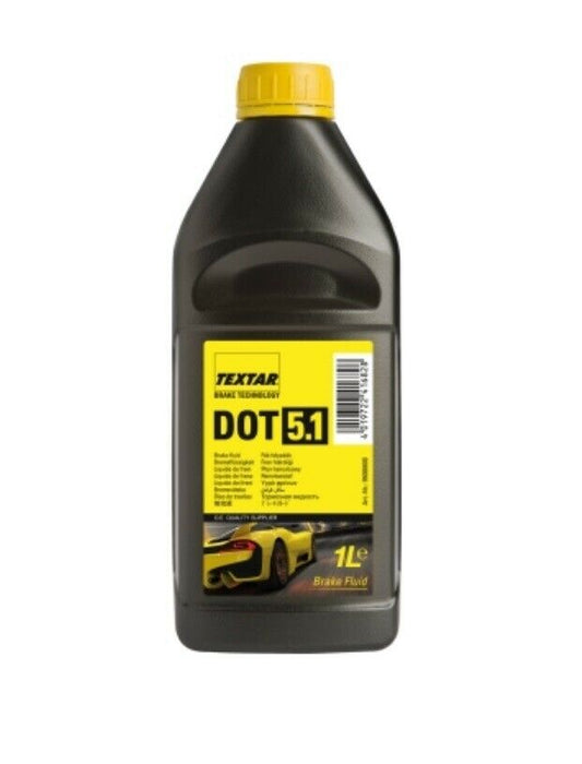 Textar Bremsflüssigkeit 1L DOT5.1 für BMW OPEL Audi Mercedes Seat Skoda Ford Kia