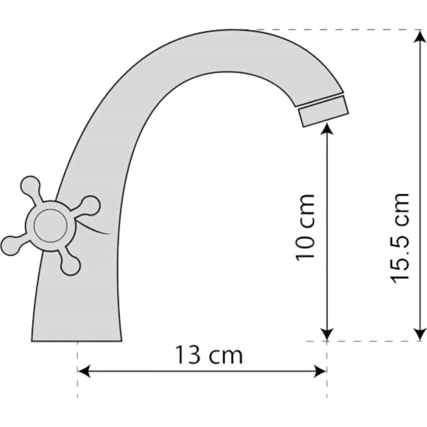 Wasserhahn Waschtischarmatur Waschbecken 2 Knopf Badarmatur Schwarz Retro Bronze
