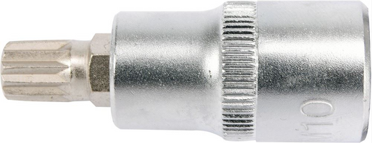 Vielzahn Nuss SPLINE Bit kurz Steckschlüssel Stecknuss Stern 1/2" M10 55mm