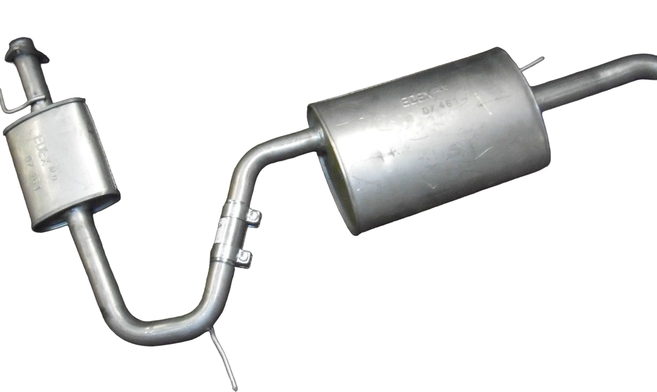 Endschalldämpfer Endtopf Auspuff ab Kat Fiat Ducato 244 2,3 2,8JTD Boxer 2,2HDI