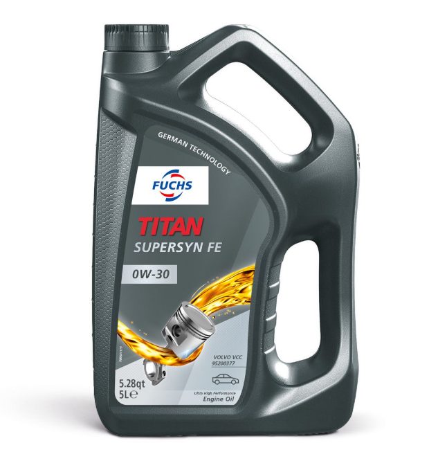 5L 0W-30 FUCHS Titan Motoröl ACEA A5/B5 VOLVO VCC95200377 API SL Vollsynthetisch
