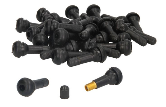 100x Reifenventil Gummiventil Autoventil TR413 Alufelge Stahlfelge Felgenventil