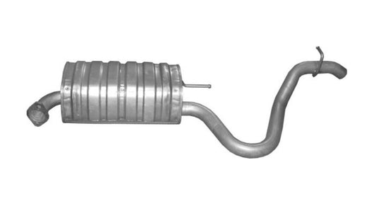 Field silencer Endpuff exhaust at the rear for Hyundai i30 FD 1.6 2.0 CRDI 07-11