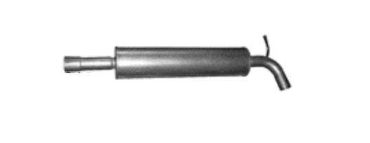 Mittelschalldämpfer Mitteltopf Auspuff für Audi A3 VW Golf VII 1.5 TFSI 17-2020