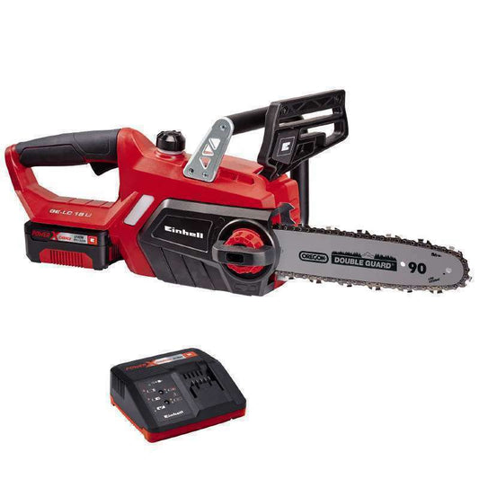 Einhell GELC 18LI KIT cordless chainsaw chain saw check protection power-x-change