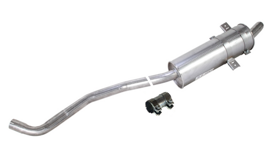 Auspuff hinten Endschalldämpfer Endtopf BMW 5er E34 520 i 24V 150PS M50 90-96