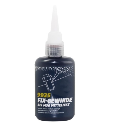 Mannol 9925 Fix Gewinde Gewindesicherung bis M36 mittelfest vibrationsfest 50ml