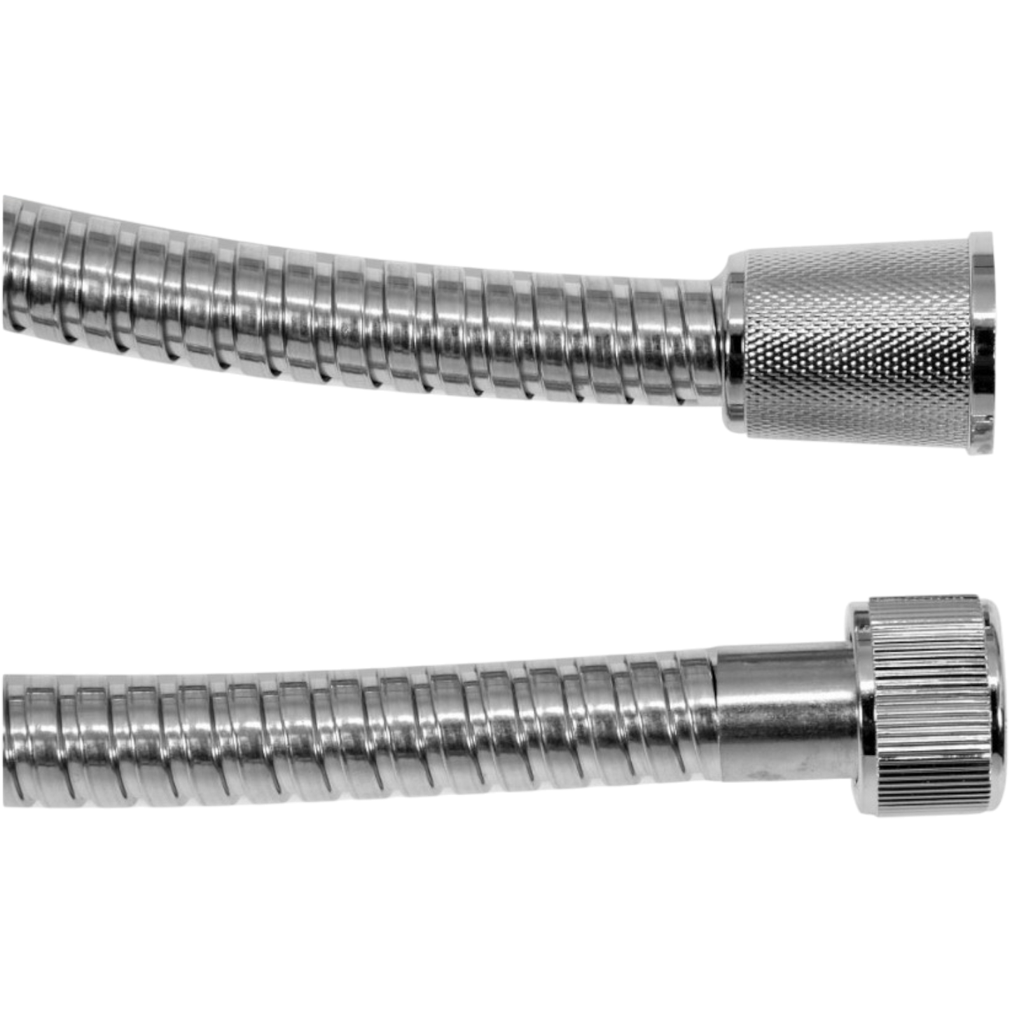 Duschschlauch Brauseschlauch 175cm Edelstahl 1,75m Chrom Standartanschluss 1/2"