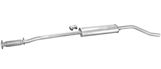 Exhaust midfalder middle sound damper for Fiat Punto 1.2 16V 80 PS 1242ccm