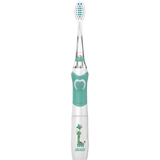 Kinder Schallzahnbürste Elektrische Zahnbürste AAA Batteriebetrieb Wasserdicht