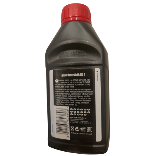 TEXACO Bremsflüssigkeit DOT3 DOT4 Hydraulik Öl Kupplung für Citroen Rolls Royce
