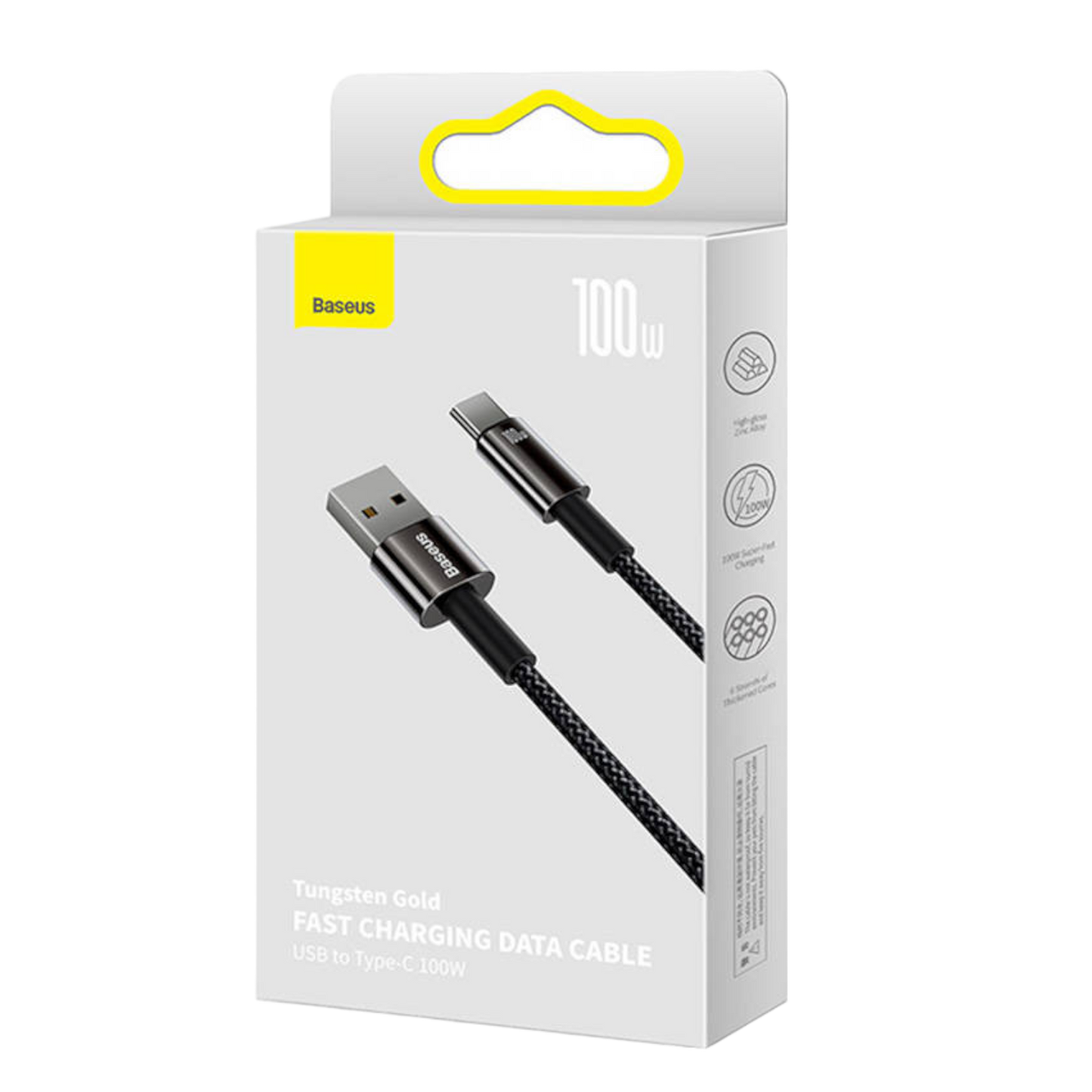 USB zu USB-C Kabel Schnelladekabel Datenübertragungskabel 100W 480 Mbps 1m Handy