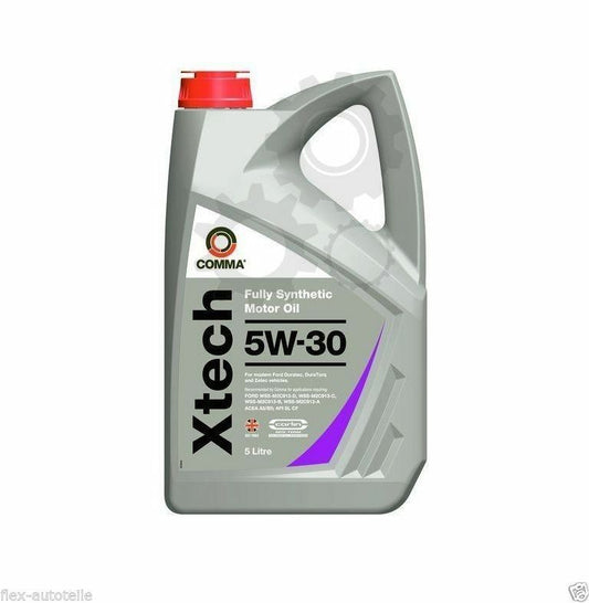 Comma 5W-30 Xtech 5L oil full-synnaltist motor oil ford Duratec Duratorq Zetec