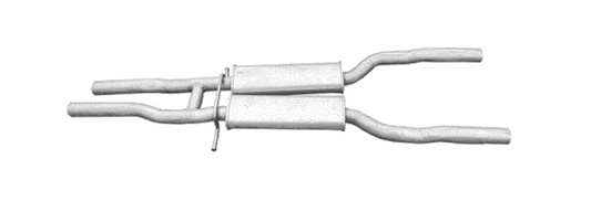 Mittelschalldämpfer Mitteltopf Auspuff für Audi A6 C6 3.2 FSI Quattro 188kW