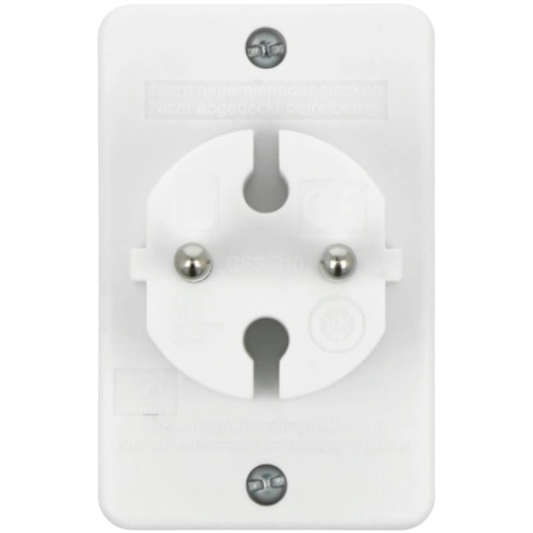 Steckdose Verteiler 3er Mehrfachsteckdose Eurostecker C Adapter 3-fach Leiste
