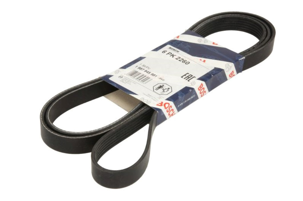 BOSCH 6PK2260 Keilrippenriemen Audi 100 80 Opel Omega Vectra A Mazda 6 Mercedes