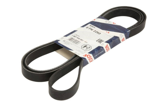 Bosch 6PK2260 V -ribbed belt for Audi 100 Opel Omega Vectra Mazda 6 Mercedes