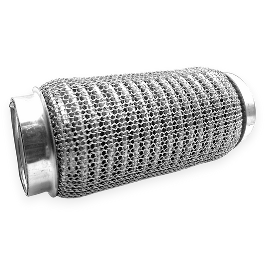 64x150 Flexrohr Flexstück Auspuff Katalysator Softflex Edelstahl mit Interlock