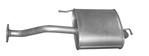 Final absorber end pot exhaust at the rear for Honda FR-V BE 2.2 I CTDI from 2005