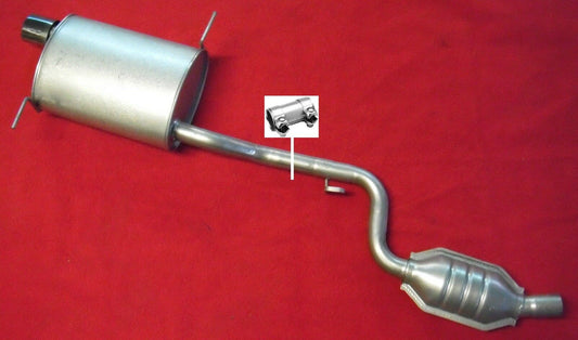 Auspuff Hauptschalldämpfer Endtopf Vorschalldämpfer Z3 Roadster E36 1,8 M43 B18