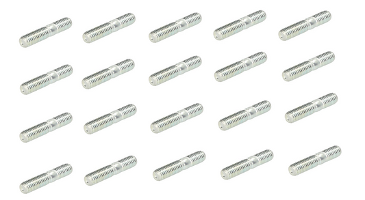 20 Stehbolzen M8x1,25 39mm Abgasanlage für Opel Ascona Astra Omega Zafira Vectra