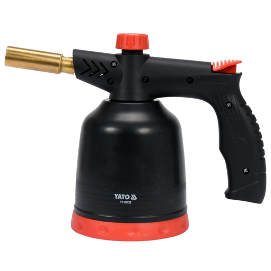 Lötlampe Gasbrenner 1.7 kW Bunsenbrenner Lötbrenner EN417 Piezozündung Butan