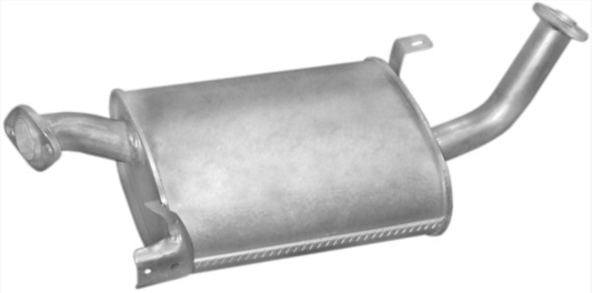 Mittelschalldämpfer Mitteltopf Auspuff mitte Nissan Ford Terrano II Maverick 2.4