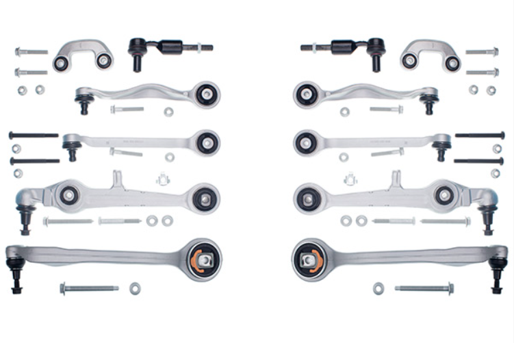 8D0498998 Wishbone Set Rep Kit complete for A6 4B A4 B5 Passat 3B Superb 3U