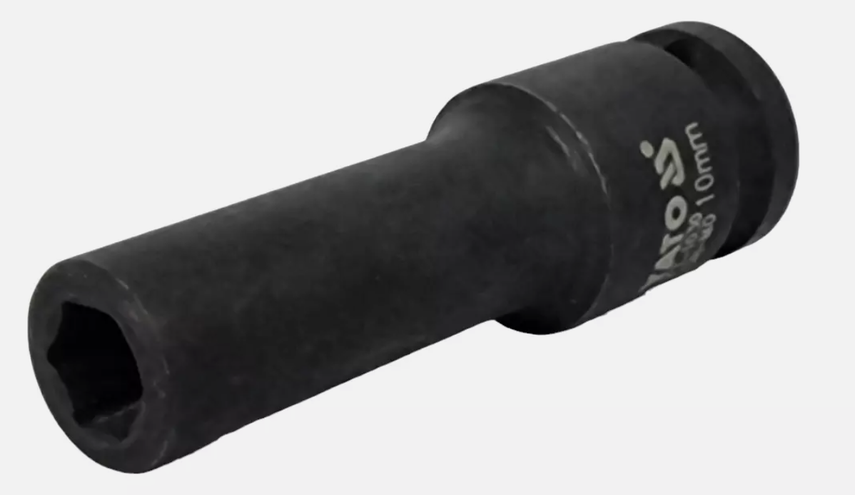 Nuss Kraftnuss Steckschlüssel Schlagschrauber Ratsche lang 1/2" 6-kant 10mm