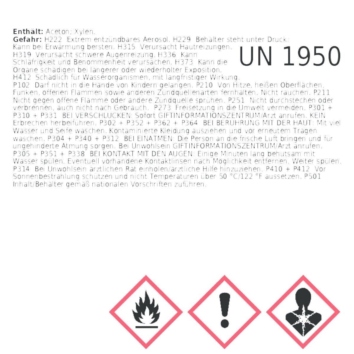 Chromlack Silber 1x 400ml Chromefarbe Sprühdose Lackspray