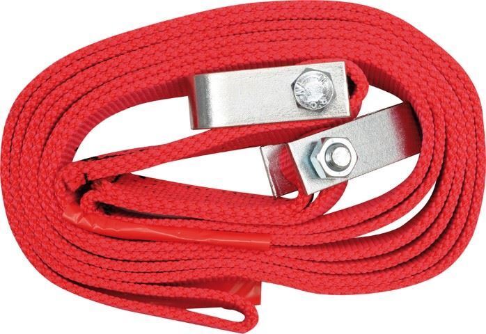 82234 Vorel tow rope red 3500kg 400 cm made of polypropylene