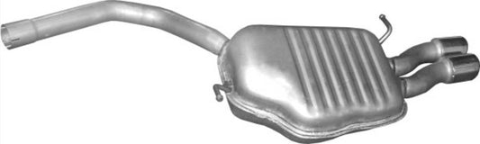 Rear exhaust muffler Audi A4 Avant 8EC 8ED B7 1.9 2.0 TDI 16V